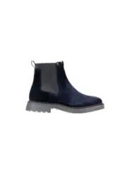 "Tommy Hilfiger Jeans Stiefel im Sale | Tommy Hilfiger Herren Blaue Leder Stiefeletten online kaufen"|Planet-Deluxe