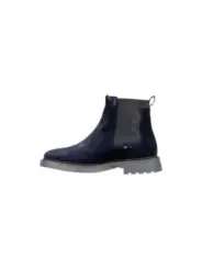 "Tommy Hilfiger Jeans Stiefel im Sale | Tommy Hilfiger Herren Blaue Leder Stiefeletten online kaufen"|Planet-Deluxe