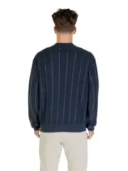 "Boss Pullover im Sale | Boss Herrenpullover Blau Rundhals Baumwolle Herbst Winter online kaufen"|Planet-Deluxe