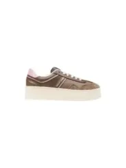 "Tommy Hilfiger Jeans Sneakers im Sale | Tommy Hilfiger Damen Plateau Sneakers Herbst Winter Braun online kaufen"|Planet-Deluxe
