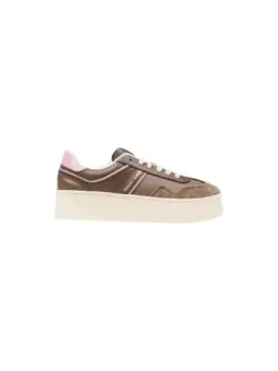 Tommy Hilfiger Damen Plateau Sneakers Braun - Herbst/Winter