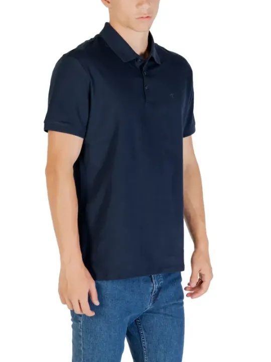 "Calvin Klein Jeans Poloshirts im Sale | Calvin Klein Jeans Herren Polo Blau Herbst Winter online kaufen"|Planet-Deluxe