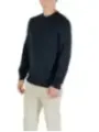 "Boss Pullover im Sale | Boss Herren Herbst-Winter Pullover Blau Rundhals 85% Baumwolle online kaufen"|Planet-Deluxe