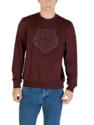 "Antony Morato Sweatshirts im Sale | Antony Morato Herren Fleece Bordeaux Druck Langarm  online kaufen"|Planet-Deluxe