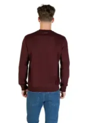 "Antony Morato Sweatshirts im Sale | Antony Morato Herren Fleece Bordeaux Druck Langarm  online kaufen"|Planet-Deluxe