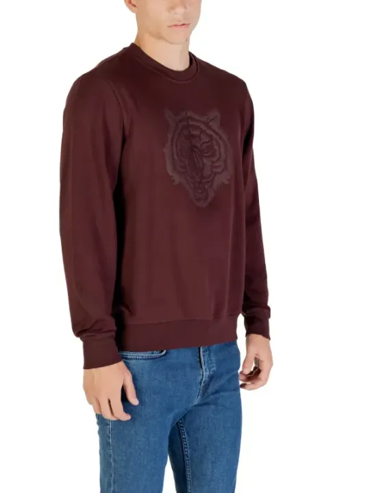 "Antony Morato Sweatshirts im Sale | Antony Morato Herren Fleece Bordeaux Druck Langarm  online kaufen"|Planet-Deluxe
