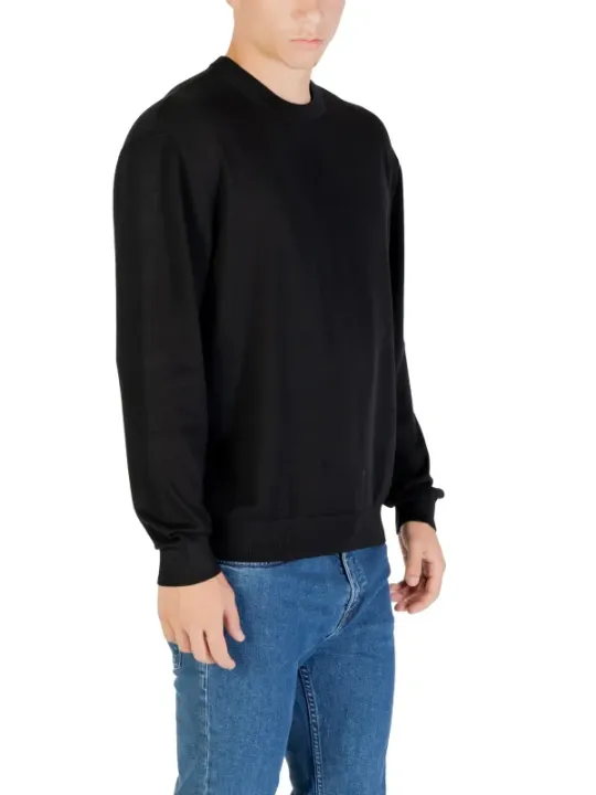 "Armani Exchange Pullover im Sale | Armani Exchange Herrenpullover Schwarz Herbst Winter online kaufen"|Planet-Deluxe