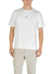 "Boss T-Shirts im Sale | Boss HerbstWinter Herren TShirt Weiß Kurzarm Rundhals online kaufen"|Planet-Deluxe