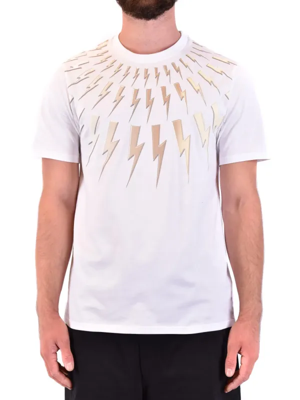 "Neil Barrett T-Shirts im Sale | Neil Barrett Herren TShirt Weiß Print Kurzarm Rundhals online kaufen"|Planet-Deluxe "Neil Barrett T-Shirts im Sale | Neil Barrett Herren TShirt Weiß Print Kurzarm Rundhals online kaufen"|Planet-Deluxe
