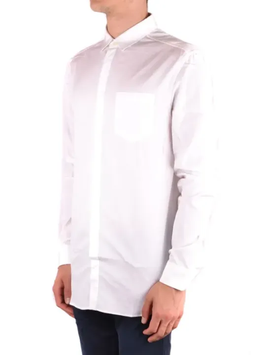 "Pierre Balmain Hemden im Sale | Pierre Balmain Herrenhemd Frühling Sommer Weiß Baumwolle online kaufen"|Planet-Deluxe