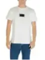 "Antony Morato T-Shirts im Sale | Antony Morato Herren T-Shirt - Weiß mit Druck, Kurzarm, Rundhalsausschnitt - Herbst/Winter Kollektion online kaufen"|Planet-Deluxe