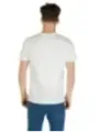 "Antony Morato T-Shirts im Sale | Antony Morato Herren T-Shirt - Weiß mit Druck, Kurzarm, Rundhalsausschnitt - Herbst/Winter Kollektion online kaufen"|Planet-Deluxe