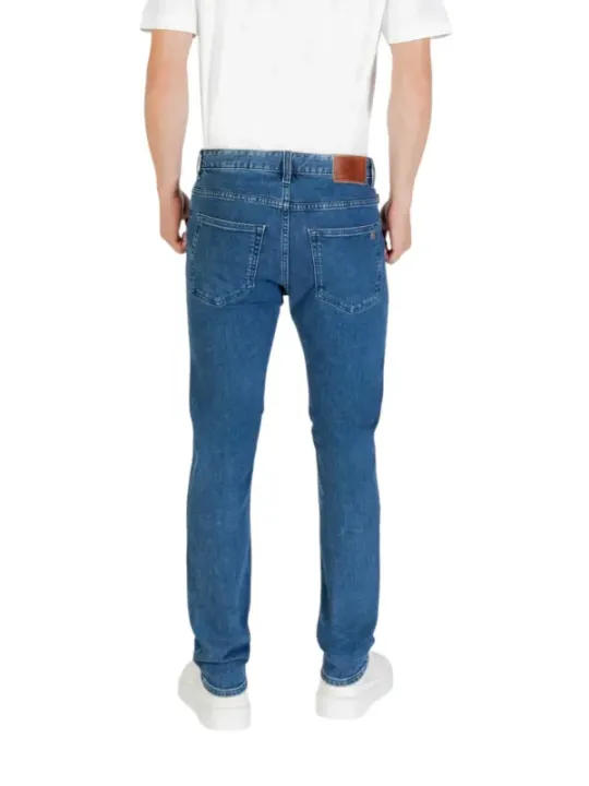 "Boss Jeans im Sale | BOSS Herren Jeans - Klassische Blaue Herbst/Winter Denim mit Reißverschluss und Knopf, Artikelcode 50544629 online kaufen"|Planet-Deluxe