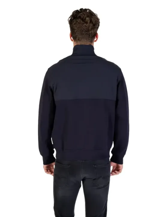 "Armani Exchange Sakkos im Sale | Armani Exchange Herren-Sakko für Herbst/Winter – Blau mit Reißverschluss und Vordertaschen online kaufen"|Planet-Deluxe