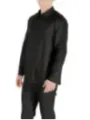"Armani Exchange Hemden im Sale | Armani Exchange Herrenhemd für Herbst/Winter – Klassisches Schwarzes Langarmhemd aus 100% Baumwolle mit Knopfverschluss online kaufen"|Planet-Deluxe
