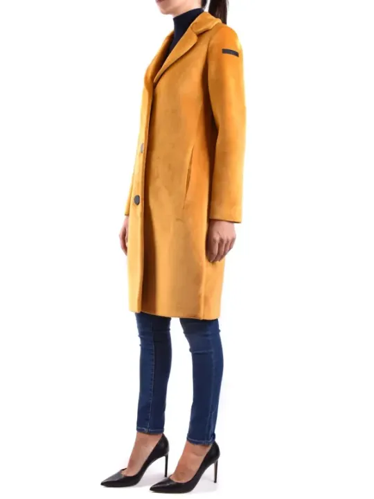 "Rrd Mäntel im Sale | Rrd Damenmantel Herbst/Winter Kamelhaar V-Ausschnitt online kaufen"|Planet-Deluxe