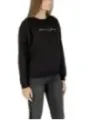 "Armani Exchange Sweatshirts im Sale | Armani Exchange Damen Fleece Herbst/Winter Sweatshirt Schwarz online kaufen"|Planet-Deluxe