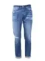 "Dondup Jeans im Sale | Dondup Herren Jeans - Herbst/Winter Kollektion - Blau mit Zerrissenen und Abgenutzten Details - Reißverschluss und Knopf - Arti online kaufen"|Planet-Deluxe