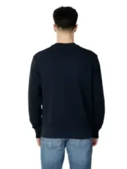 BOSS Herren Fleece-Sweatshirt Blau - 100% Baumwolle