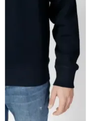 BOSS Herren Fleece-Sweatshirt Blau - 100% Baumwolle