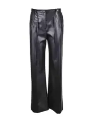 Schwarze Lederhose Patrizia Pepe