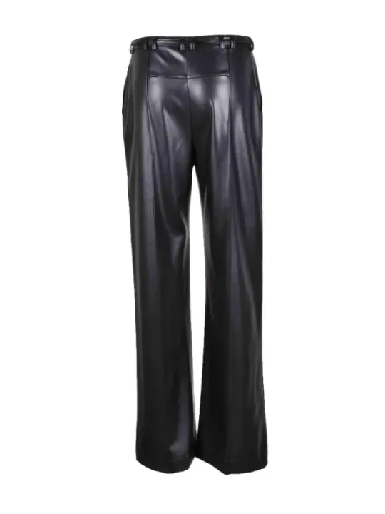 Schwarze Lederhose Patrizia Pepe