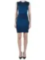 "Diane Von Furstenberg Kleider im Sale | Diane Von Furstenberg Damenkleid - Ärmeloses Herbst/Winter Kleid in Blau mit Rundhalsausschnitt, Artikelcode: V_29051 online kaufen"|Planet-Deluxe
