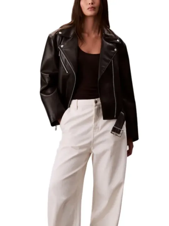 "Calvin Klein Jeans Blazer im Sale | Calvin Klein Jeans Damenjacke – Elegante Kostümjacke für Herbst/Winter, Schwarz mit Reißverschluss und Vordertaschen, Artik online kaufen"|Planet-Deluxe