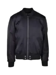 Schwarze Diesel Bomberjacke aus Stoff
