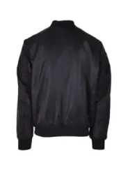 Schwarze Diesel Bomberjacke aus Nylon