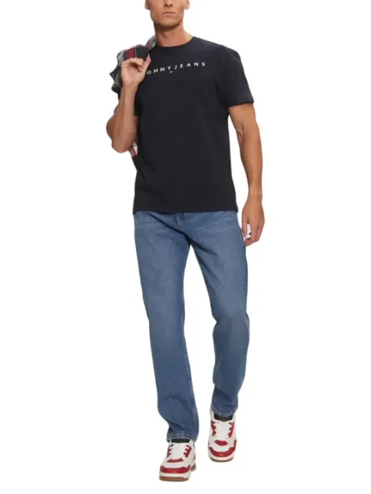 "Tommy Hilfiger Jeans T-Shirts im Sale | Tommy Hilfiger Jeans - Tommy Hilfiger Jeans T-Shirt Uomo online kaufen"|Planet-Deluxe