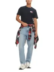 "Tommy Hilfiger Jeans T-Shirts im Sale | Tommy Hilfiger Jeans - Tommy Hilfiger Jeans T-Shirt Uomo online kaufen"|Planet-Deluxe