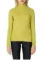 Dunkelgrüner Rollkragenpullover Sandro Ferrone
