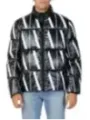 Schwarze Armani Exchange Pufferjacke
