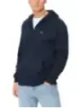 "Tommy Hilfiger Jeans Sweatshirts im Sale | Tommy Hilfiger Herren Fleece Hoodie Blau mit Reißverschluss - Herbst/Winter Kapuzenpullover aus Baumwollmischung mit Vordertasc online kaufen"|Planet-Deluxe