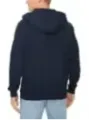 "Tommy Hilfiger Jeans Sweatshirts im Sale | Tommy Hilfiger Herren Fleece Hoodie Blau mit Reißverschluss - Herbst/Winter Kapuzenpullover aus Baumwollmischung mit Vordertasc online kaufen"|Planet-Deluxe