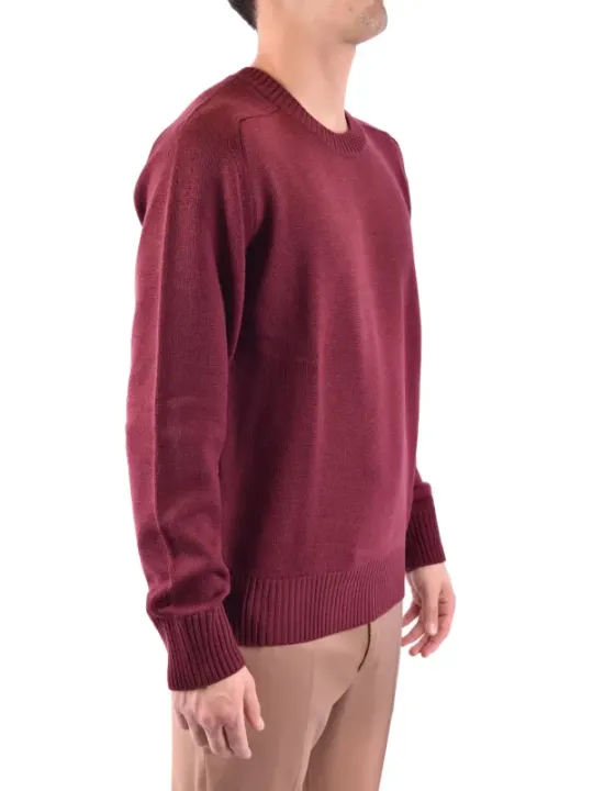"Paolo Pecora Pullover im Sale | Paolo Pecora Herrenpullover Bordeaux Herbst/Winter online kaufen"|Planet-Deluxe