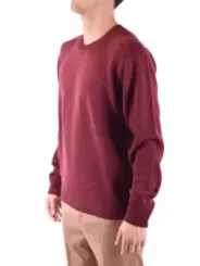 "Paolo Pecora Pullover im Sale | Paolo Pecora Herrenpullover Bordeaux Herbst/Winter online kaufen"|Planet-Deluxe