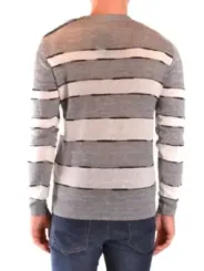 "Paolo Pecora Pullover im Sale | Paolo Pecora Bunter Streifenpullover Herren Frühjahr  online kaufen"|Planet-Deluxe