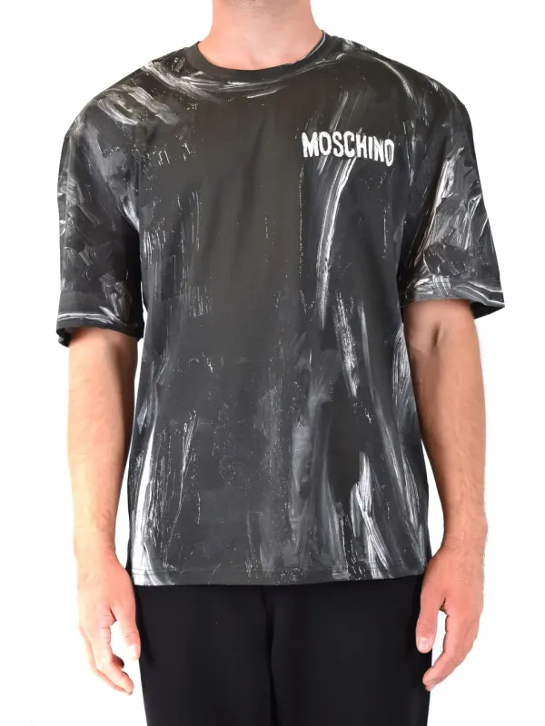 "Moschino T-Shirts im Sale | Moschino Herren TShirt Schwarz Kurzarm Baumwolle online kaufen"|Planet-Deluxe "Moschino T-Shirts im Sale | Moschino Herren TShirt Schwarz Kurzarm Baumwolle online kaufen"|Planet-Deluxe