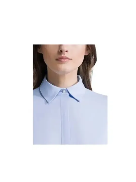 "Rrd Hemden im Sale | RRD Damen Herbst/Winter Hemd in Azurblau mit Klassischem Kragen und Langarm - Artikelcode: B_44758 online kaufen"|Planet-Deluxe