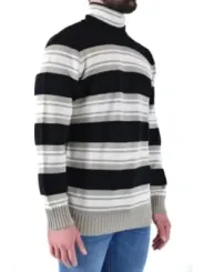 "Paolo Pecora Pullover im Sale | Paolo Pecora Herren Herbstpullover Streifen 100 Prozent Wolle online kaufen"|Planet-Deluxe