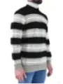 "Paolo Pecora Pullover im Sale | Paolo Pecora Herren Herbstpullover Streifen 100 Prozent Wolle online kaufen"|Planet-Deluxe