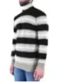 "Paolo Pecora Pullover im Sale | Paolo Pecora Herren Herbstpullover Streifen 100 Prozent Wolle online kaufen"|Planet-Deluxe