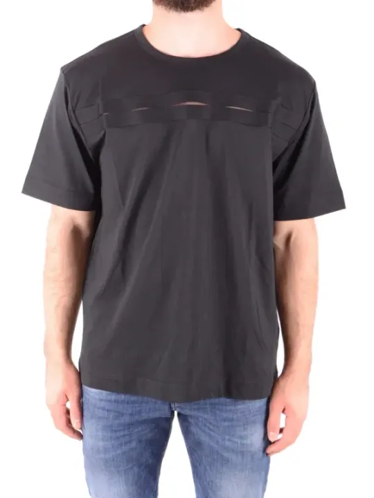 "Diesel Black Gold T-Shirts im Sale | Diesel Schwarzgold Herren TShirt Kurzarm Baumwolle online kaufen"|Planet-Deluxe