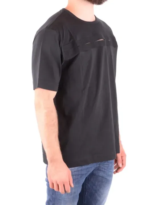 "Diesel Black Gold T-Shirts im Sale | Diesel Schwarzgold Herren TShirt Kurzarm Baumwolle online kaufen"|Planet-Deluxe