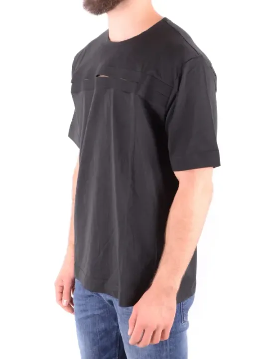"Diesel Black Gold T-Shirts im Sale | Diesel Schwarzgold Herren TShirt Kurzarm Baumwolle online kaufen"|Planet-Deluxe