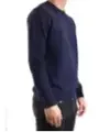 "Paolo Pecora Pullover im Sale | Paolo Pecora Herren Blau Rundhals Pullover Baumwolle online kaufen"|Planet-Deluxe