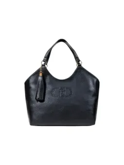 "Liu Jo Damen Handtasche - Elegant, Schwarz, Kunstleder"