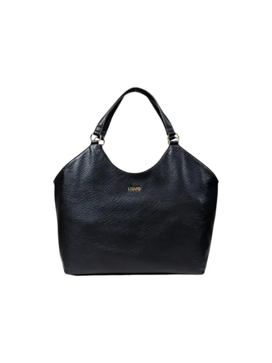 "Liu Jo Einzelstücke & Seltenheiten im Sale | Liu Jo Damen Handtasche - Schwarze Herbst/Winter Tasche mit Reißverschluss und Schulterriemen, 100% Kunstleder, 45x28x15 cm, Mo online kaufen"|Planet-Deluxe